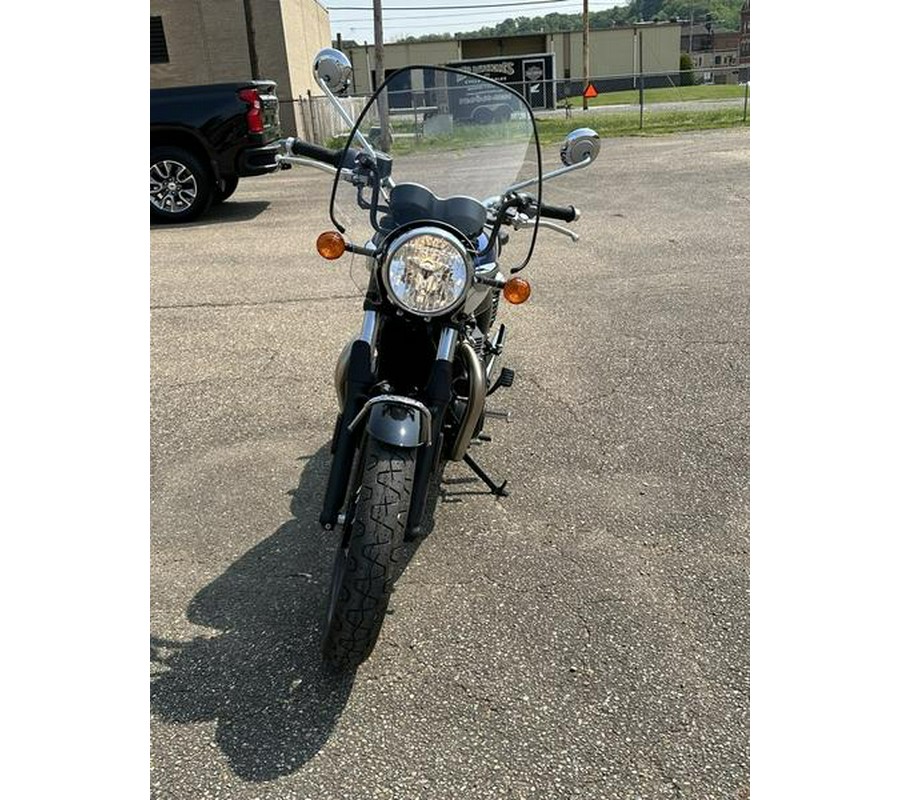 2022 Triumph Bonneville T100 Lucerne Blue/Fusion White