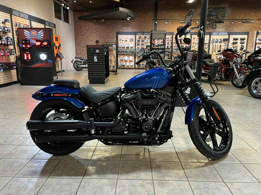 2024 Harley-Davidson Street Bob 114 Blue Burst