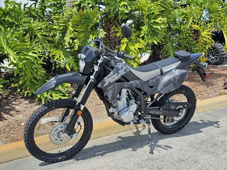 2024 Kawasaki KLX300 Cypher Camo Gray