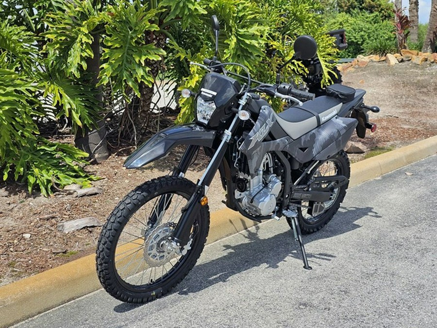 2024 Kawasaki KLX300 Cypher Camo Gray