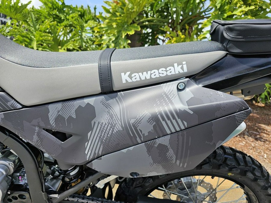 2024 Kawasaki KLX300 Cypher Camo Gray