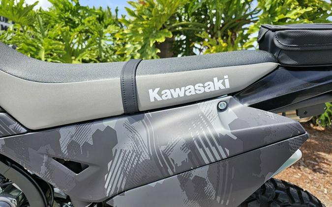 2024 Kawasaki KLX300 Cypher Camo Gray