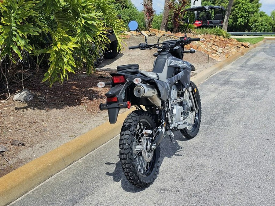 2024 Kawasaki KLX300 Cypher Camo Gray