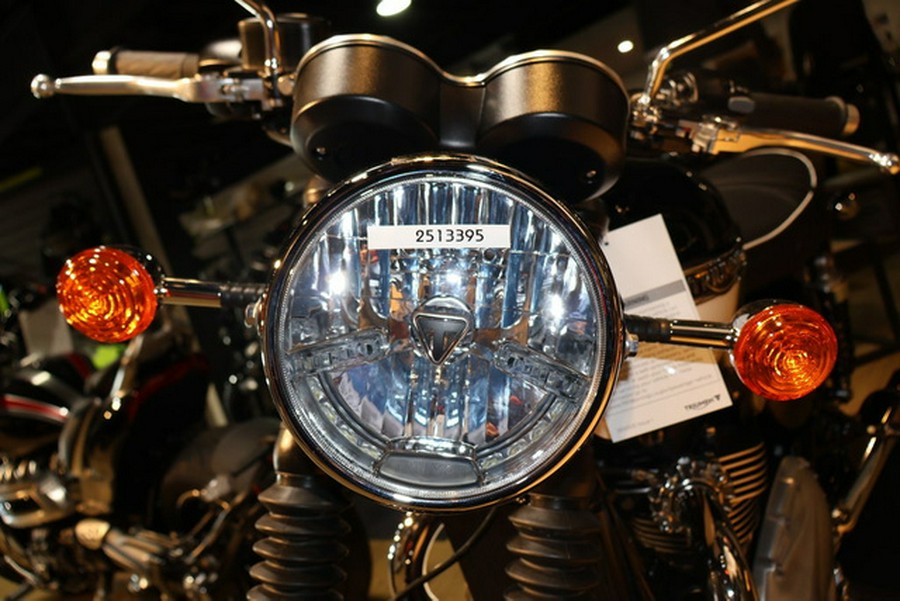 2025 Triumph Bonneville T120 black Graphite / Matte Graphite