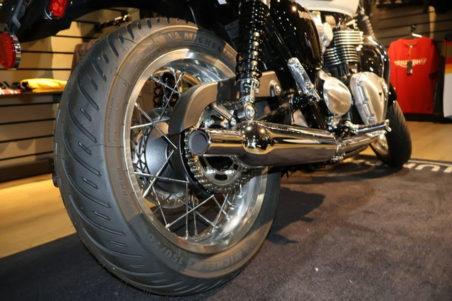 2025 Triumph Bonneville T120 black Graphite / Matte Graphite