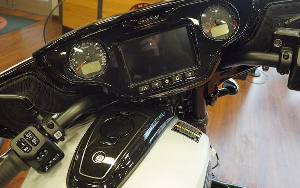 2025 Indian Motorcycle® Chieftain® PowerPlus Dark Horse® 112 w/PowerBand Ghost White Metallic Smoke