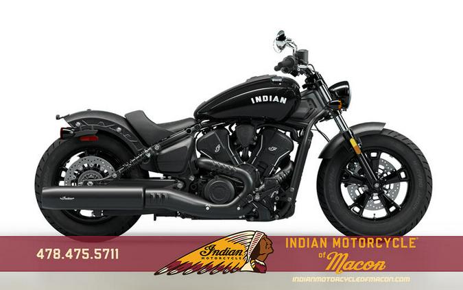 2026 Indian Motorcycle® Scout® Sixty Bobber Black Metallic
