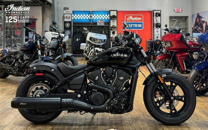 2026 Indian Motorcycle® Scout® Sixty Bobber Black Metallic
