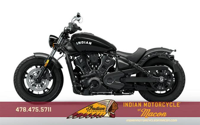 2026 Indian Motorcycle® Scout® Sixty Bobber Black Metallic