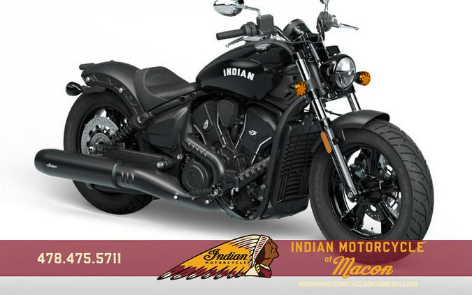 2026 Indian Motorcycle® Scout® Sixty Bobber Black Metallic