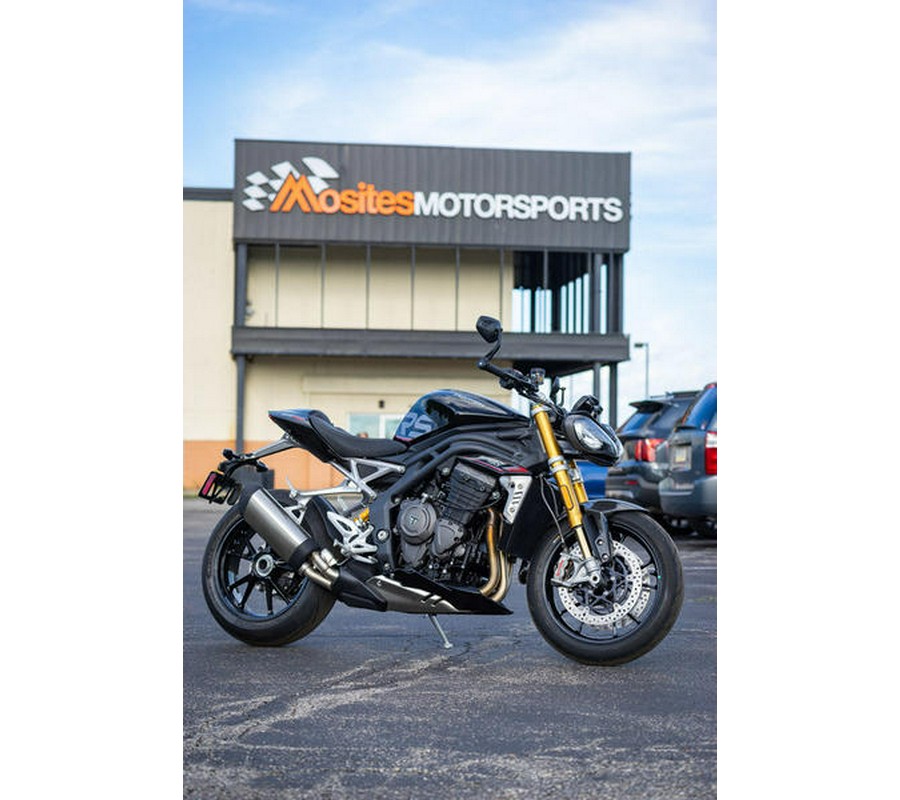 2023 Triumph Speed Triple 1200 RS Sapphire Black