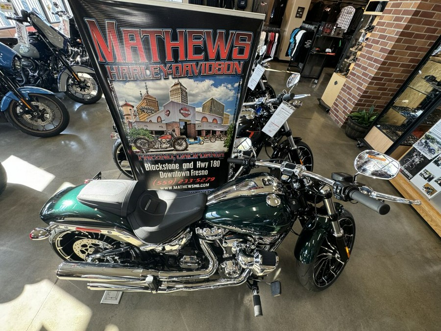 2024 Harley-Davidson Breakout Alpine Green