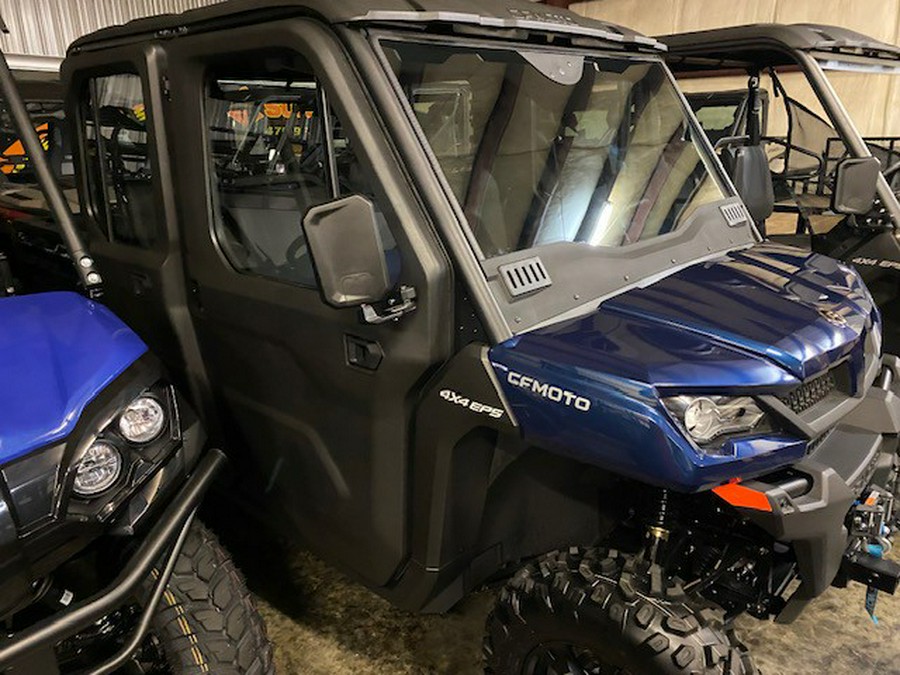 2024 CFMOTO Uforce 1000 XL ALPINE TWILIGHT BLUE (ENCLOSED CAB WITH HEATER AND POWER WINDOWS)