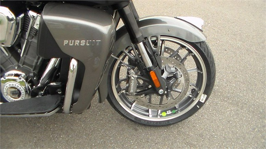 2024 Indian Motorcycle PURSUIT LTD AUDIO, TITANIUM/BLK MTLC, 49ST Limited with PowerBand Audio Package