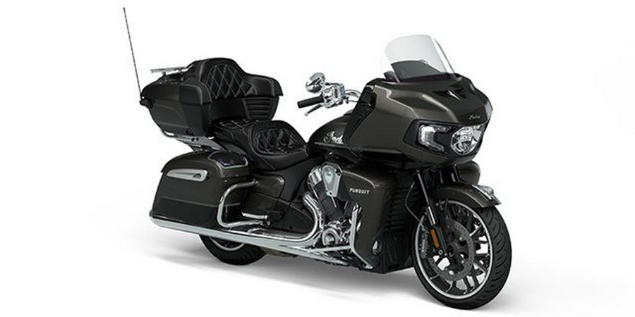 2024 Indian Motorcycle PURSUIT LTD AUDIO, TITANIUM/BLK MTLC, 49ST Limited with PowerBand Audio Package