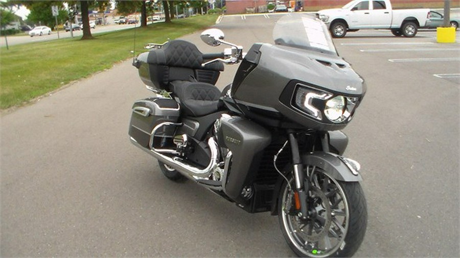 2024 Indian Motorcycle PURSUIT LTD AUDIO, TITANIUM/BLK MTLC, 49ST Limited with PowerBand Audio Package