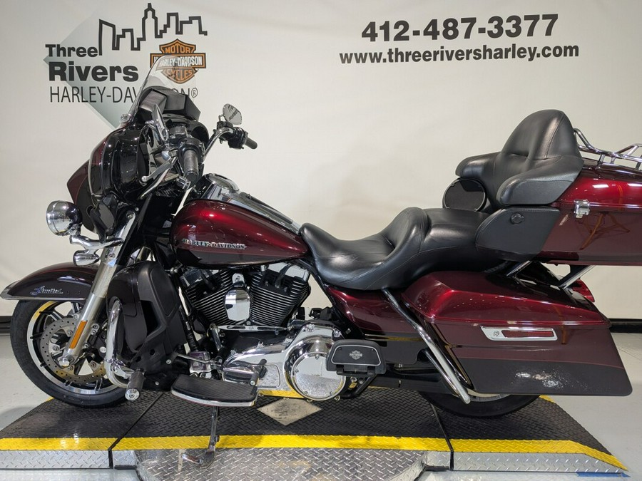 2015 Harley-Davidson® Ultra Limited Two-Tone Mysterious Red Sunglo/Blackened Cayenne Sunglo