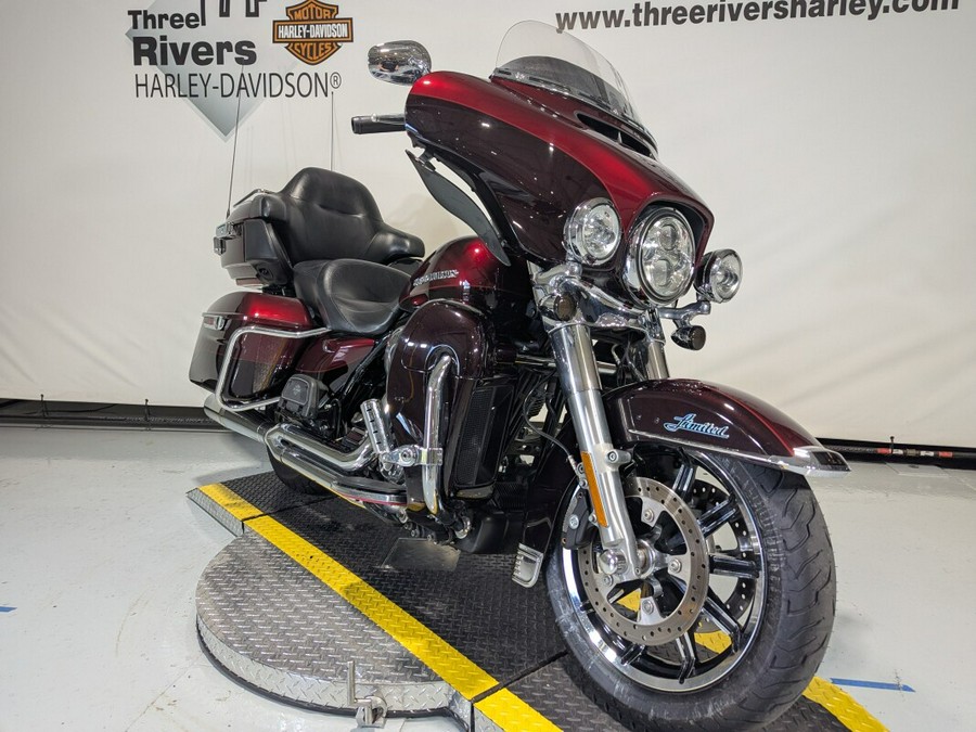2015 Harley-Davidson® Ultra Limited Two-Tone Mysterious Red Sunglo/Blackened Cayenne Sunglo