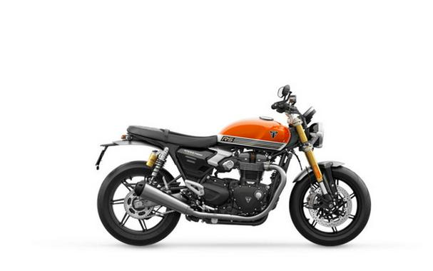 2026 Triumph Speed Twin 1200 RS Baja OrangeSapphire Black
