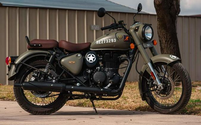 2022 Royal Enfield Classic 350 Signals Marsh Grey