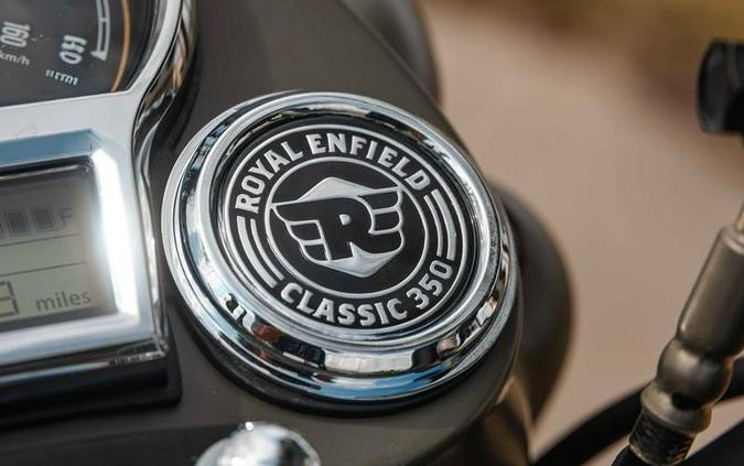 2022 Royal Enfield Classic 350 Signals Marsh Grey