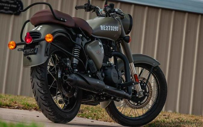 2022 Royal Enfield Classic 350 Signals Marsh Grey