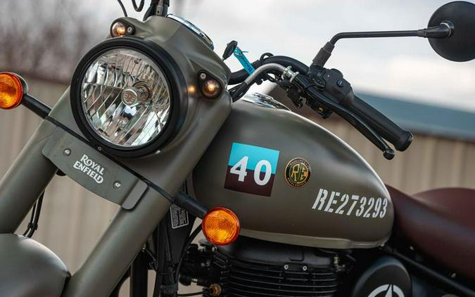 2022 Royal Enfield Classic 350 Signals Marsh Grey