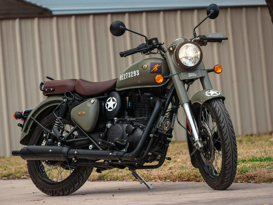 2022 Royal Enfield Classic 350 Signals Marsh Grey