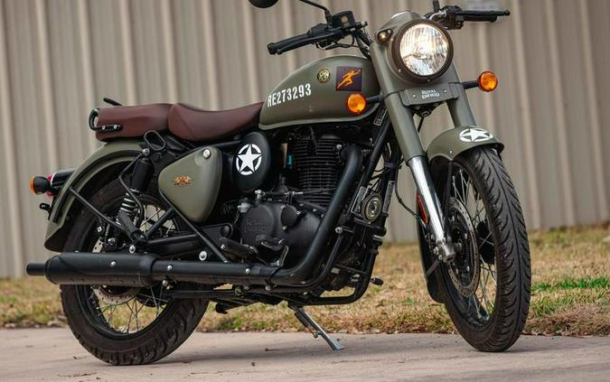 2022 Royal Enfield Classic 350 Signals Marsh Grey