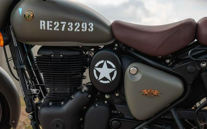 2022 Royal Enfield Classic 350 Signals Marsh Grey