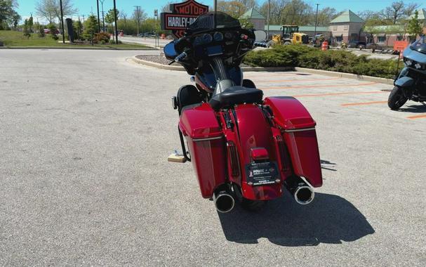 2017 Harley-Davidson® CVO™ Street Glide® Starfire Black/Atomic Red with Contrast Chrome Aggressor Wh