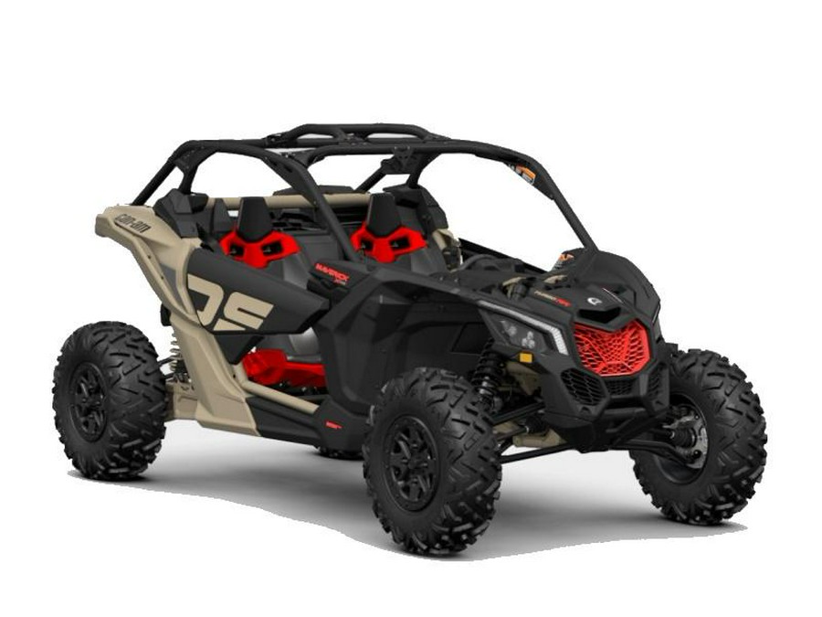 2021 Can-Am® Maverick X3 X ds Turbo RR Desert Tan / Carbon Black / Can-am Red