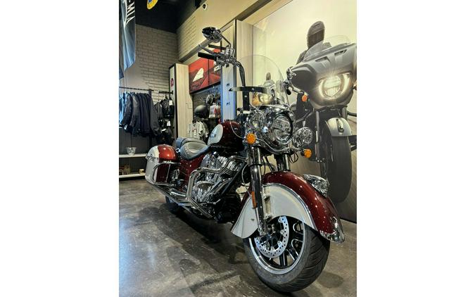 2025 Indian Motorcycle SPRINGFIELD, MROON MTLC/SLVR QRTZ MTLC, 49S Base