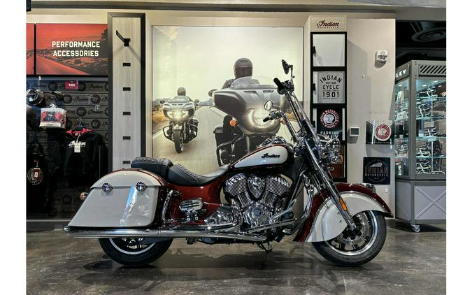 2025 Indian Motorcycle SPRINGFIELD, MROON MTLC/SLVR QRTZ MTLC, 49S Base