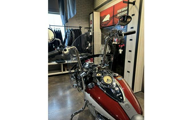 2025 Indian Motorcycle SPRINGFIELD, MROON MTLC/SLVR QRTZ MTLC, 49S Base