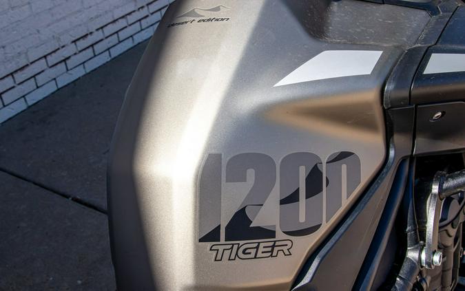 2020 Triumph Tiger 1200 Desert Edition Sandstorm