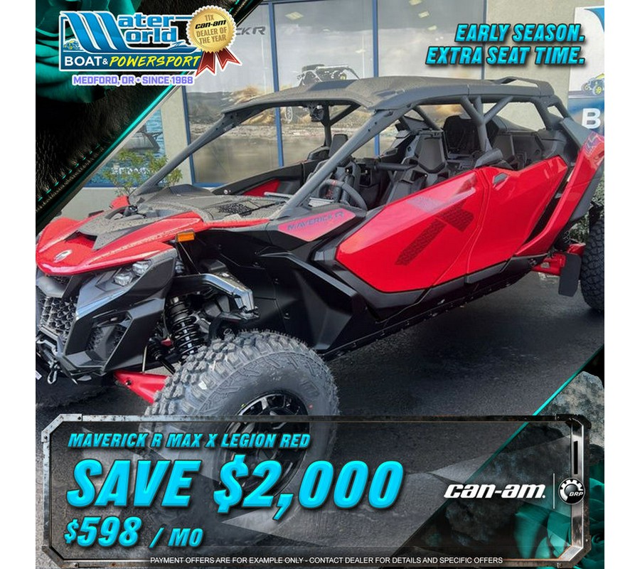 2026 Can-Am® Maverick R Max X Legion Red