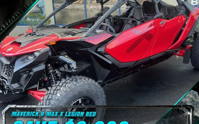 2026 Can-Am® Maverick R Max X Legion Red