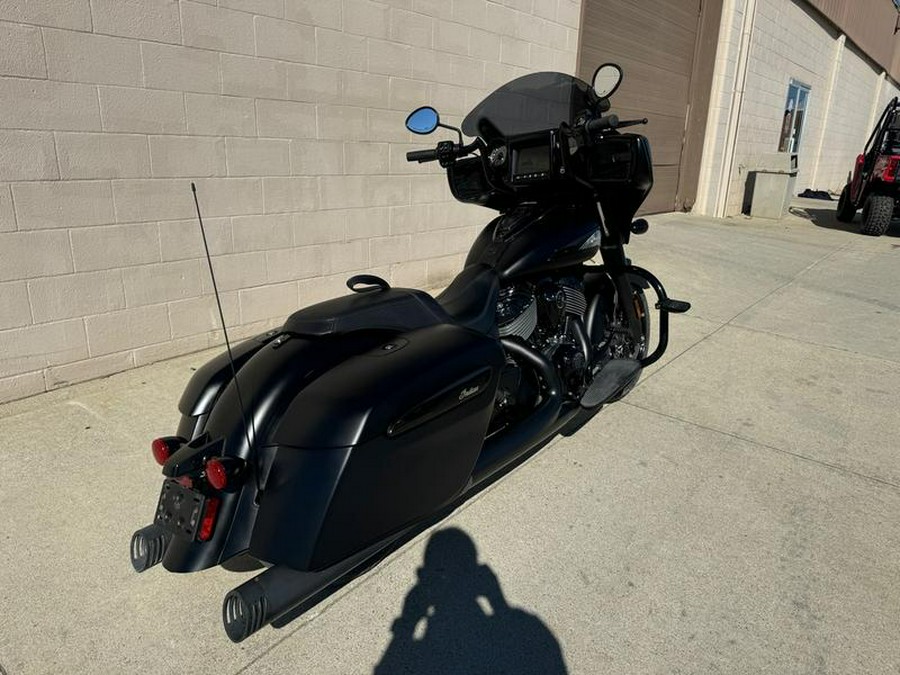 2021 Indian Motorcycle® Chieftain® Dark Horse® Thunder Black Smoke