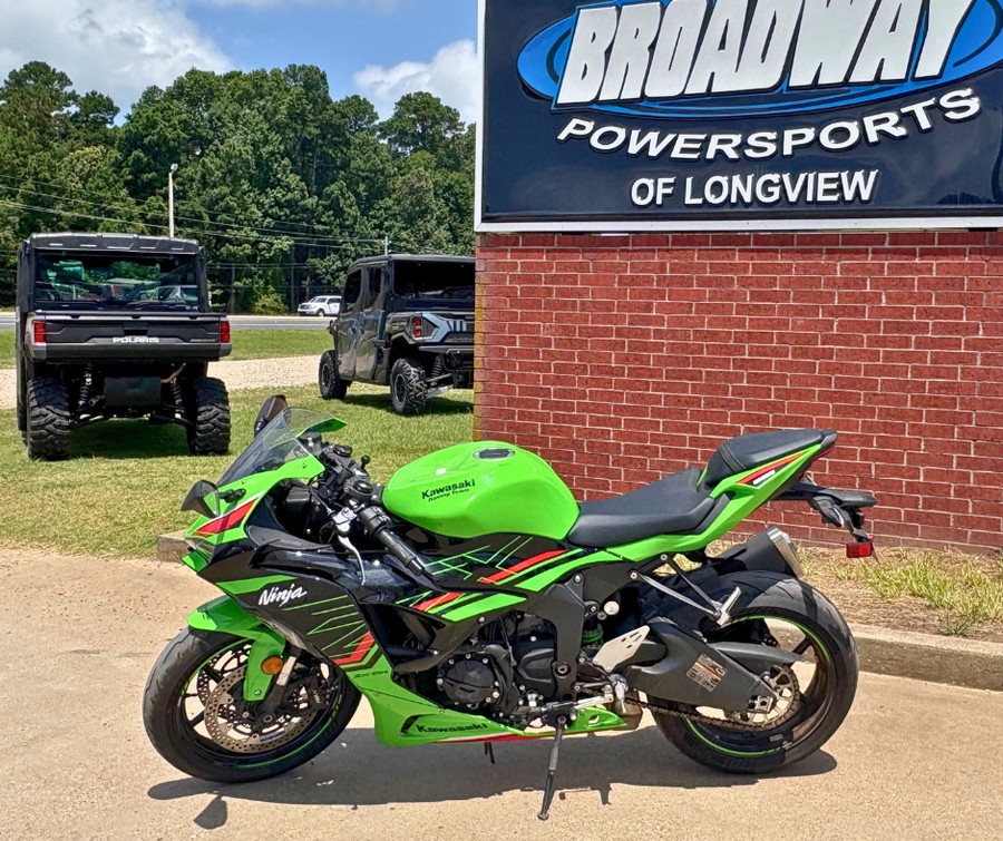 2024 Kawasaki Ninja ZX-6R KRT Edition