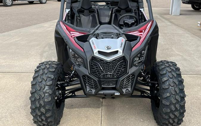 2024 Can-Am Maverick X3 DS Turbo RR Red & Silver