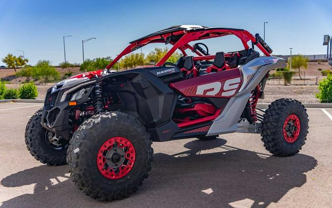 2024 Can-Am® Maverick X3 X rs Turbo RR with Smart-Shox Fiery Red & Hyper Silver