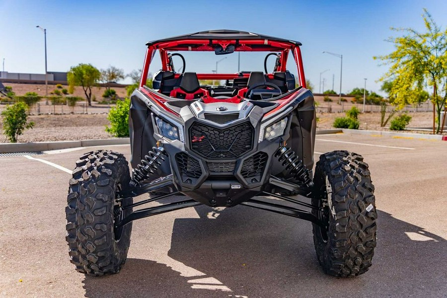 2024 Can-Am® Maverick X3 X rs Turbo RR with Smart-Shox Fiery Red & Hyper Silver