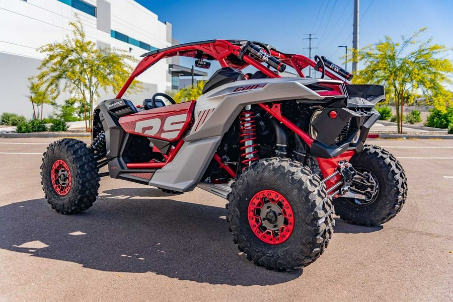 2024 Can-Am® Maverick X3 X rs Turbo RR with Smart-Shox Fiery Red & Hyper Silver