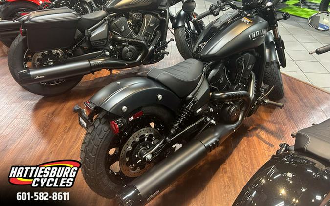 2026 Indian Scout Bobber Limited +Tech Black Smoke