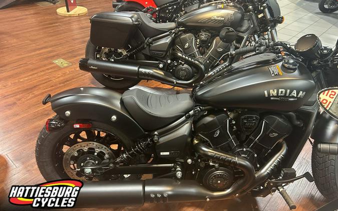 2026 Indian Scout Bobber Limited +Tech Black Smoke