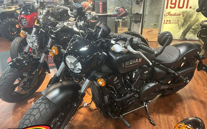 2026 Indian Scout Bobber Limited +Tech Black Smoke