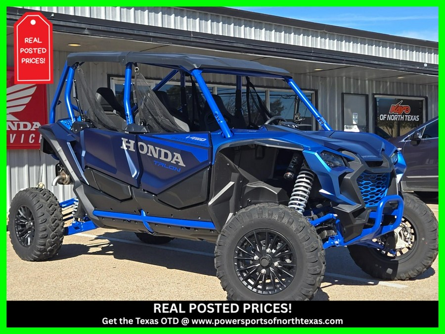 2024 Honda TALON1000R4 FOX Live Valve