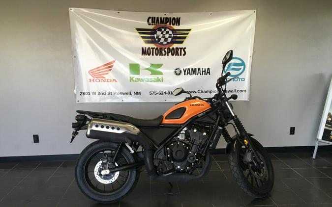 2023 Honda SCL500 Candy Orange