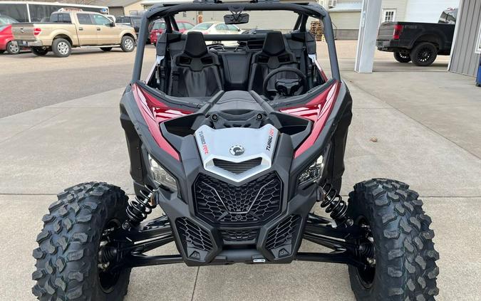 2024 Can-Am Maverick X3 RS Turbo RR Red & Silver